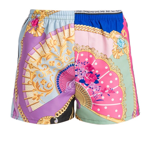 Versace Ventagli Swim Shorts NWT - Picture 2 of 5